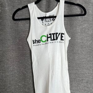 Chive Tank Top | White